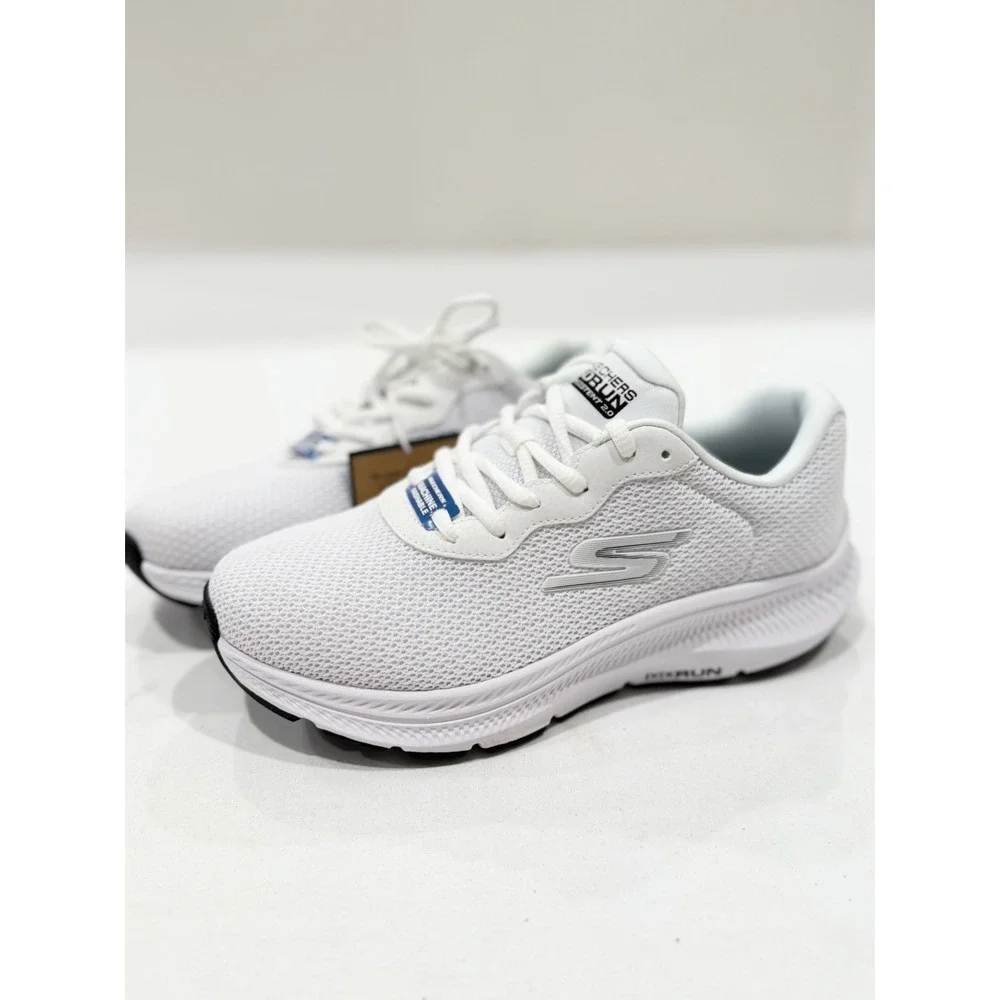 Woman's Sneakers & Athletic Shoes 6.5 SKECHERS Go Run Consistent 2.0 white prepp